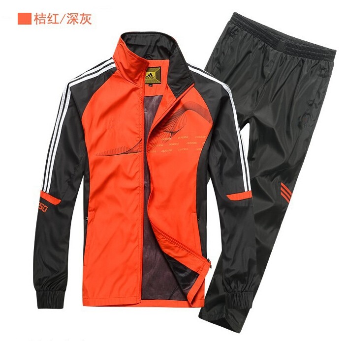 2015-spring-and-autumn-leisure-sports-suit-male-adolescent-sleeved-running-training-outdoor-sportswear-Two-piece (1)