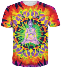 Innervision T-Shirt psychedelic t shirt Summer Style Sport tops Women Men Colorful Beautiful tees Plus Size S-3XL Free Shipping
