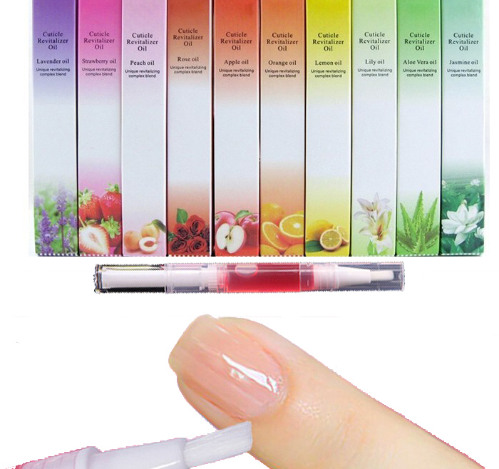 Freeshipping 2015 Special Offer 1pcs New Cuticle Care Nail Oil Art Treatment Manicure Pen Tool Beauty