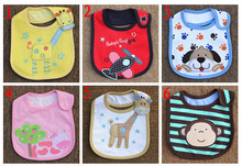2015 New Cotton Brand Baby Bib Infant Saliva Towels Baby Waterproof Bibs Newborn Wear Cartoon Accessories