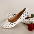 Crystal Wedding Dress Shoes Flat Heel High Heel Bridal Dress Shoes Banquet Party Prom Shoes Nice