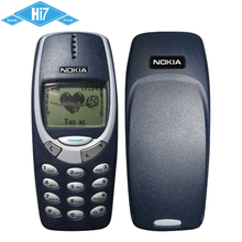 Original Nokia 3310 GSM 900 1800 Multi languages Refurbished Cell Phone Russian Menu