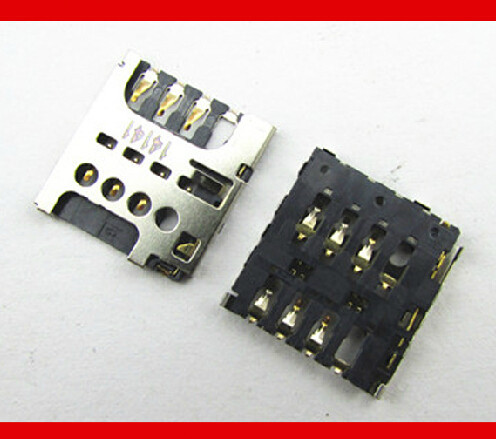Original sim card slot for Coolpad 8720L 9150 8908 F1 S6 8705 sim slot adapters Free shipping with tracking number