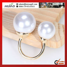 2015 Sale Fine Jewelry Rings For Women Free Shipping Diameter 1 8cm And 1 4cm Pearl