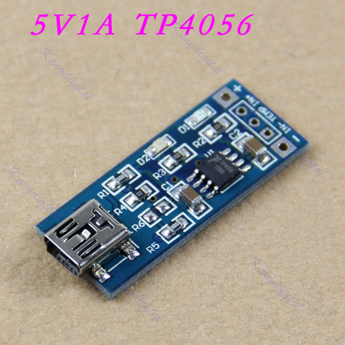 Free Shipping 5pcs/lot New TP4056 5V 1A Mini Lithium Battery Charging Board Charger Module