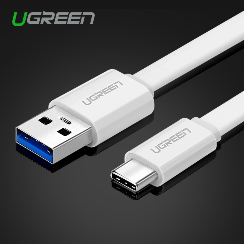 USB Type C Кабель 3.1, Ugreen USB Type-C USB С Синхронизации Данных Кабель Chager для Xiaomi OnePlus 2 Nexus 6 P 5X ЖУК Z1 Z2 MAC Кабель USB-C