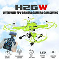 2016 New JJRC H26 H26W 2 4G 4CH 6 Axis Gyro Wifi FPV RC Quadcopter Real
