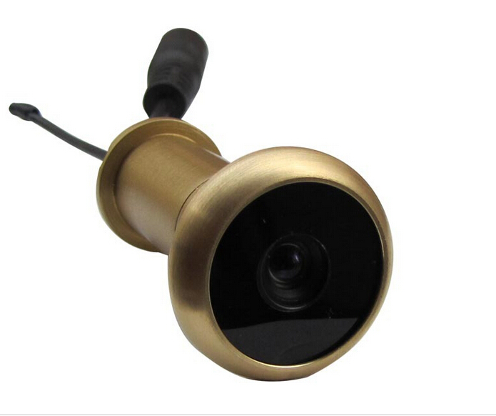 2016 hot sale 5.8G Wireless Door Peephole Camera 90 degree 0.008Lux 100m distance Mini CCTV secuirty Camera Home surveillance