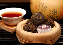 Free shipping Chinese Yunnan Specialty Cassia Puer Tea healthy green food cooked tea on sale mini
