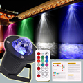 1XNew Outdoor Flame Ocean Wave Led Projector Christmas Light Projector Waterproof IP65 Lawn Garden 7 Colors