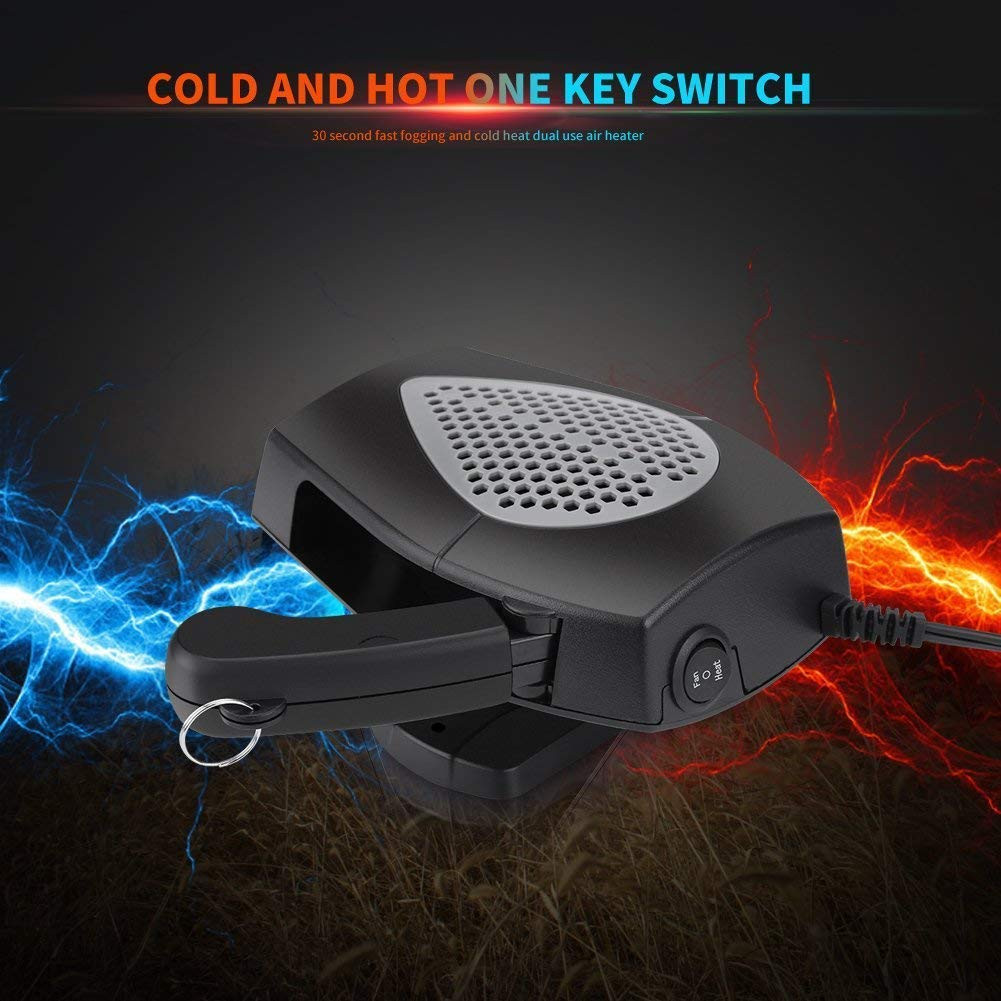 150W Car Heater Fan Universal 12V Car Interior Heating Accessories Fan