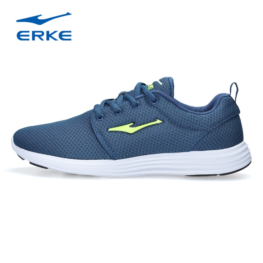 Authentic ERKE Mens Trainers Sports Running Shoes Sneakers 2015 For Men Sport Runing Run Jogging Shoes Man