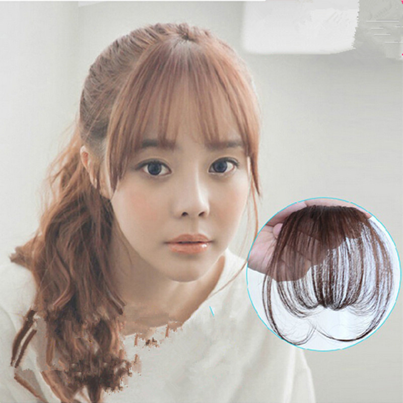 New Fashion Natural Thin Mini Bang Clip In On Real Remy - 28 Piece Hairstyle New Fashion Natural Thin Mini Bang Clip In On Real Remy - 28 Piece Hairstyle