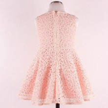 Summer Baby Girls Princess Tutu Dress Kids Baby Flower vestidos Lace Print Party Dresses for 2