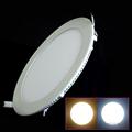 Ultra thin design 25W LED ceiling recessed grid downlight round panel light 225mm 1pc lot free