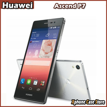 Original Huawei Ascend P7 5 inch Smart Phone Hisilicon Kirin 910T Quad Core 1.8GHz Android 4.4.2 2GB 16GB 3G WCDMA GSM Dual SIM