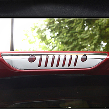 Stainless Brake Lights Decoration Sticker For Jeep Compass 2011 – 2015 Rear Windshield Stickers For Grand Cherokee