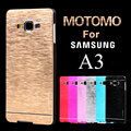 Phone Case For Samsung Galaxy A3 2015 Aluminum Metal Cover Plastic Hard Cases For Samsung A3000