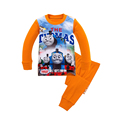Easter Thomas Train Set Boys Autumn Clothing Set Kids Long Sleeve T Shirt Pants Pajamas Old
