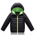 Height 110 140cm345678 years Fashion Children Casual winter cotton jacket boy hooded Autumn coat girls cute