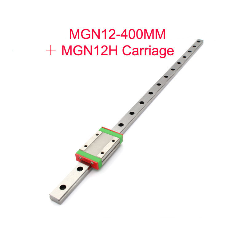 Гаджет  Kossel Mini MGN12 12mm miniature linear rail slide = 1pcs 12mm L- 400mm rail+1pcs MGN12H carriage for X Y Z axis None Офисные и Школьные принадлежности
