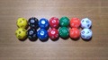 Free shipping Exclusive NEW 2pcs 16 sided D16 dice for board game card game and other