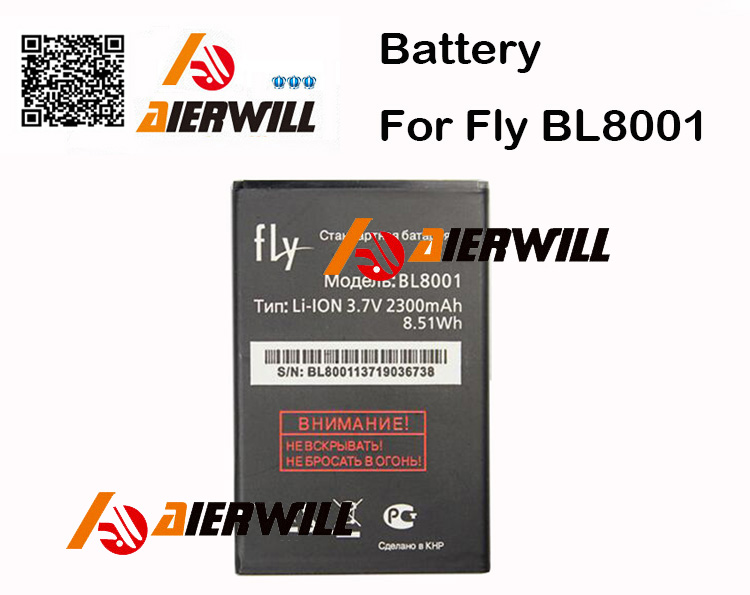 100%    2300    Fly BL8001   Batteria   +   