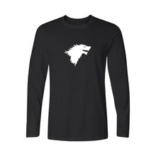 Famous Brand Game of Thrones 4xl Cotton sports Long Sleeve T Shirt Men and Funny T-shirt Men in Long Sleeve Cotton Tee Shirt