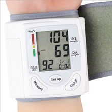 New Arrival 1Pcs CK-101S Automatic Household Sphygmomanometer Wrist Electronic Blood Pressure Monitor