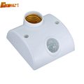 360 Degree led sensor smart socket e27 lamp holder PIR Motion Sensor lamp socket e27 AC