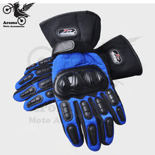 Keep warm motorcycle gloves winter men motocross glove 3D ATV Snowproofing Protective Gears Windproof parts 3 colors optional