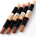 Newest Double Colors Concealer Stick Face Foundation Creamy Camouflage Concealer Eye Concealer Stick Facial Highlighter Makeup