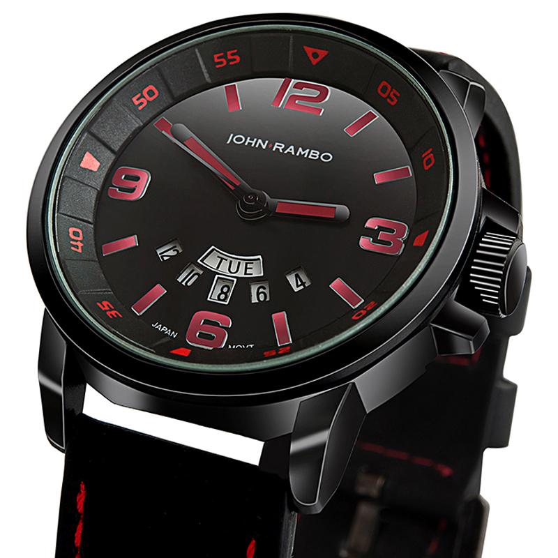Гаджет  Brand Relogio Masculino Date Day Clock Men Leather Strap Wrist Military Sports Watch Fashion Casual Quartz Watches montre homme None Часы