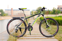 Laux Jack 26inch white black mountain bike Hydraulic dual disc brake 24speed alloy bicycle frame alloy fork DIY