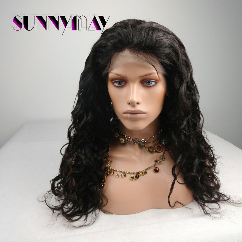 Sunnymay Loose Wave Indian Human Hair  Full Lace Wigs