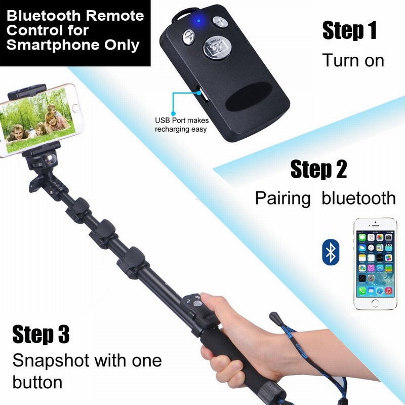 Bluetooth-Selfie-Stick-for-Cell-Phones-GoPro-Hero-Hero4-3+-3-2-1-HD-Cameras-1-4-Threaded-Hole-Compact-Camera-Smartphones-tripod-1 (2)