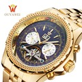 Luxury watch men Automatic Mechanical Watches OUYAWEI Brand Tourbillon Male Complete Calendar Clock Military Sport Wristwatch