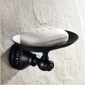 Free Shipping Wall Mounted Copper Bathroom Kitchen Soap Dish Oil Rubbed Bronze Soap Dish Rack