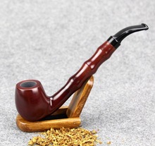 20 Tools Gift Set Smoking Pipe 20cm Long Tobacco Pipe Red Sandal Wood Pipe Bamboo Pipe FT-508J