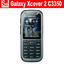 C3350 Unlocked Original Galaxy Xcover 2 C3350 Bluetooth 2MP Camera Cell Phone Wholesale Free Shipping