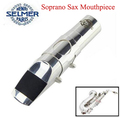 Selmer Soprano Saxophone Mouthpiece 5 6 7 8 9 Metal Jazz Saxophone Gold Plated Sax Straight