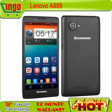New Lenovo A889 MTK6582 Quad Core Phone Original Lenovo 6 0 Inch 960x540 Smartphone WCDMA 3G