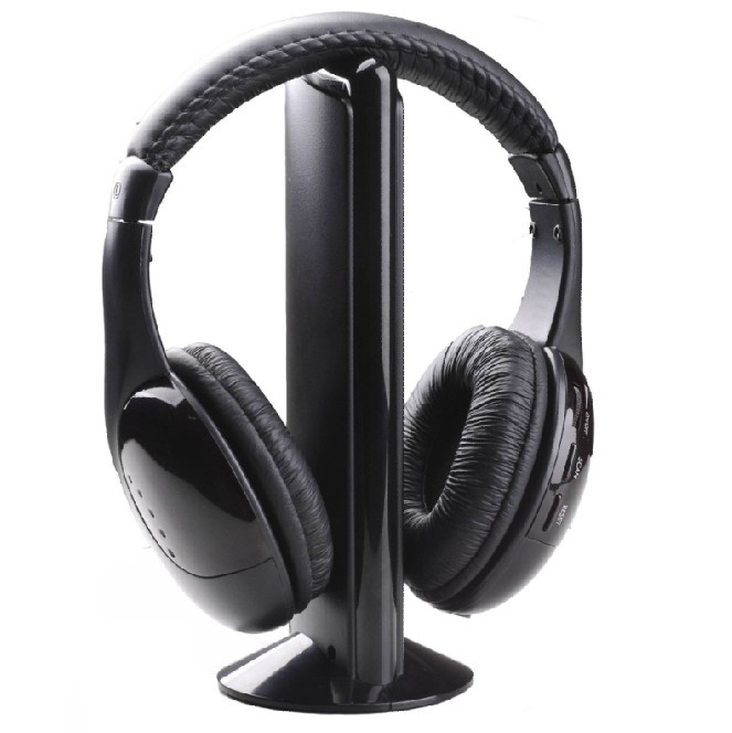 Купить 1шт 5 в 1 hifi беспроводные наушники наушники гарнитура ...
