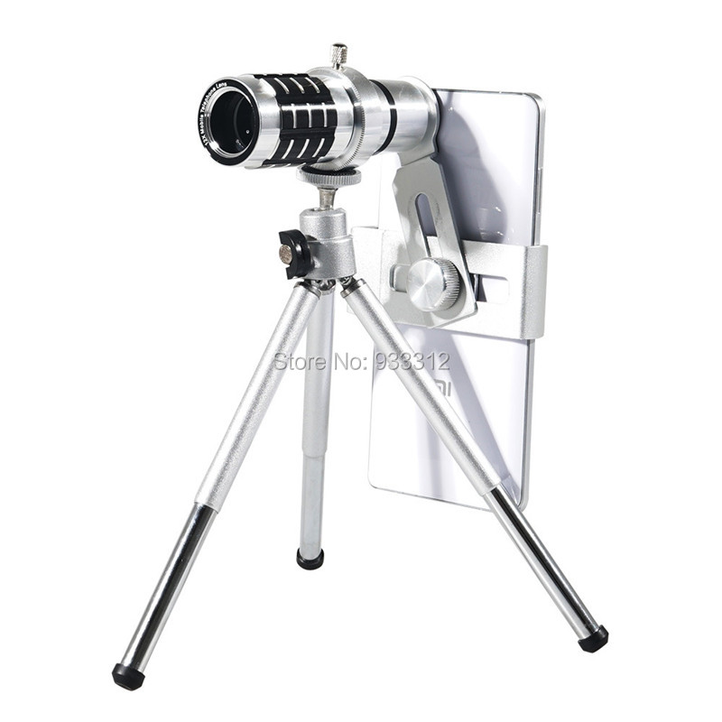 12x zoom lens telescope tripod telephoto camera holder samsung iphone lg sony (3)