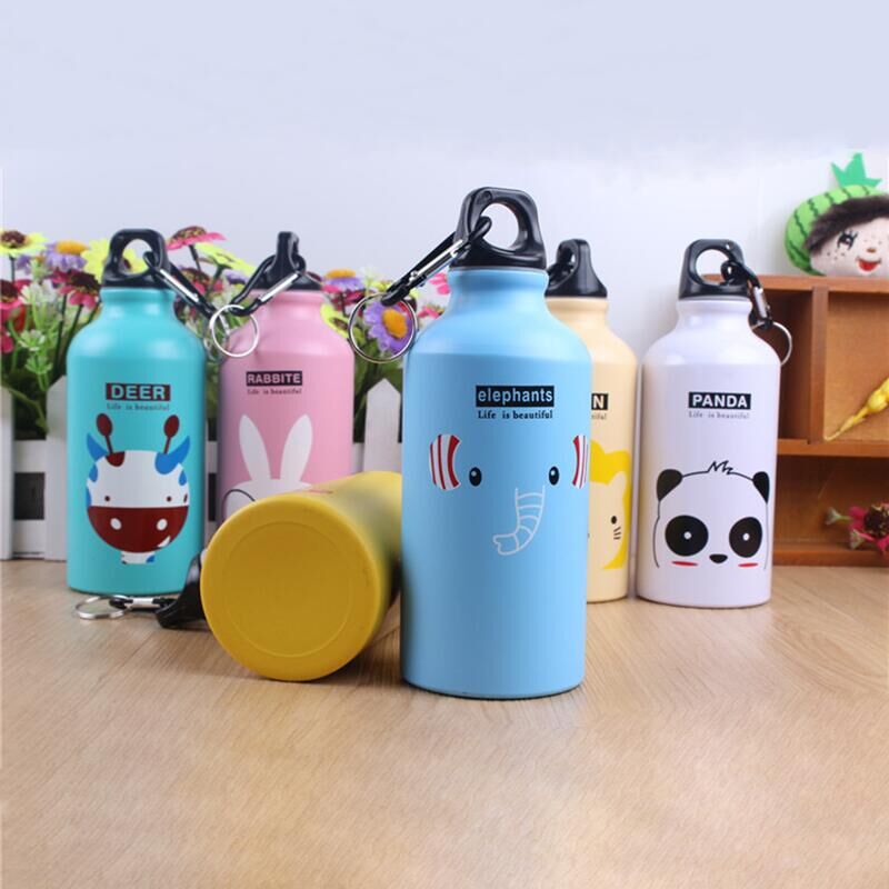 Image of 500 ml of high-quality new thin metal gym bicycle water bottle sports climbers run field sports bottle free shipping