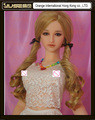 Top quality 125cm silicone oral love doll silicone vagina sex doll with skeleton cyberskin real life