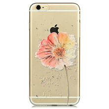 Phone Casesfor Apple iPhone 6 Plus Ultra Thin 0 5mm Soft TPU Beautiful Flower Painted Mobile