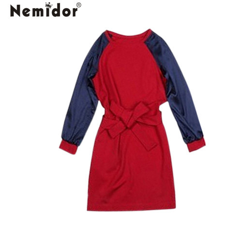 Victoria-Same-Style-Patchwork-Knee-Length-Red-Casual-Dress.jpg