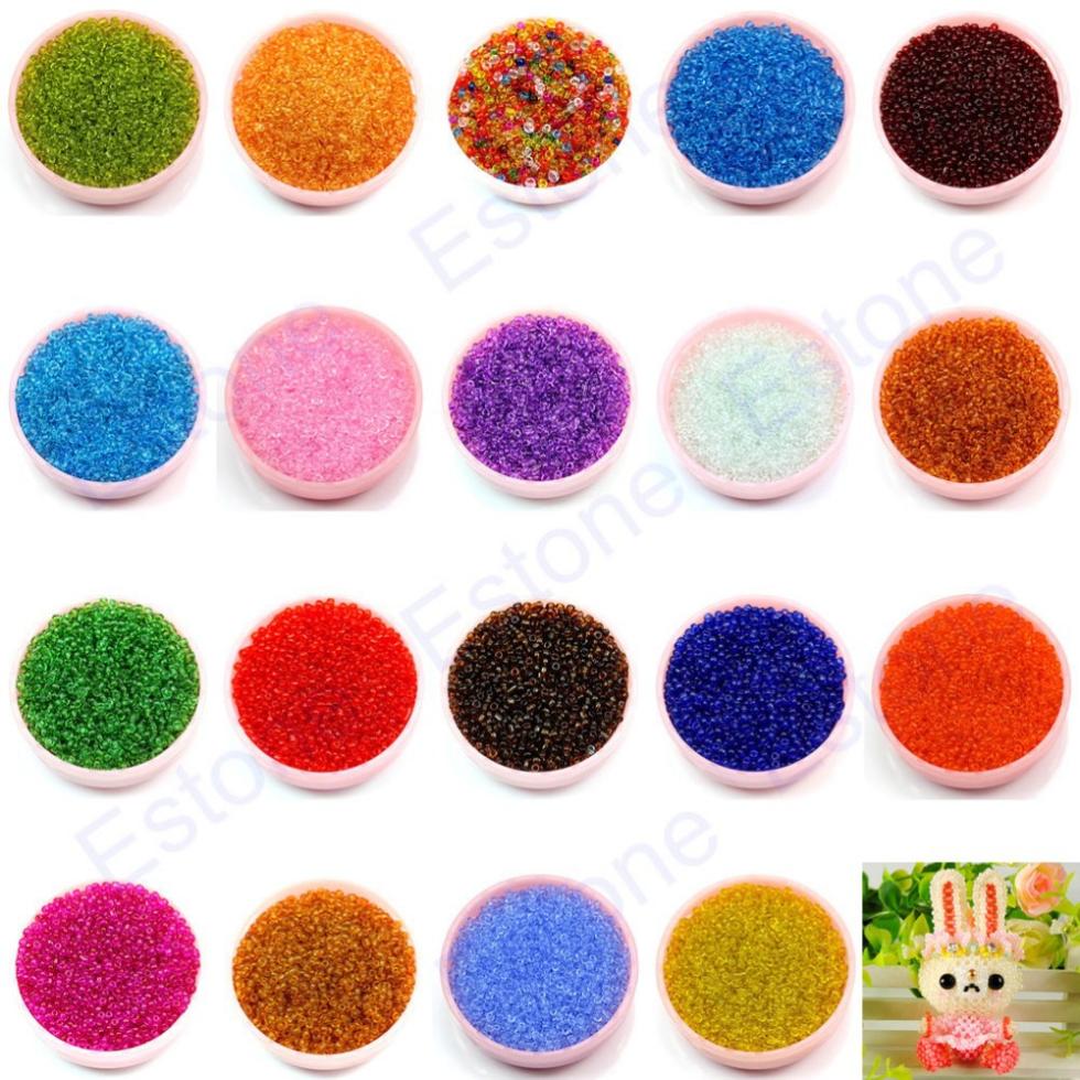 Image of A40 Free Shipping 1500Pcs 2mm Czech Glass Seed Spacer Beads Jewelry Making DIY Pick 19 Colors