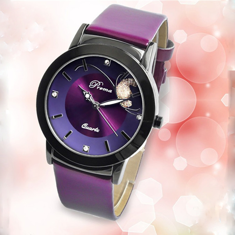 Relogio feminino quartz watch Fashion Watch Women luxury Brand PREMA leather strap watches Ladies wr